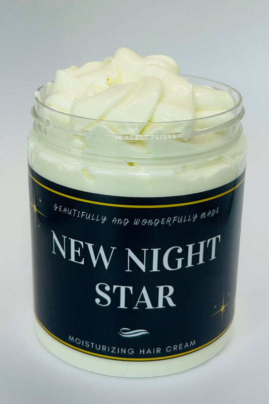 Excellent Hair Moisturizer - Moisturizing Hair Cream By New Night Star - Naturally Strong Hair - Avoids Harsh Chemicals - Strengthens Hair - Made From Natural Products